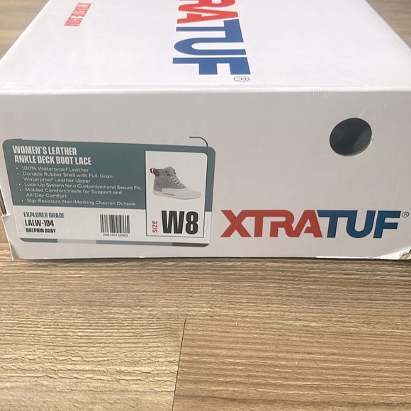 Xtratuf Ankle 6in Lace Leather Deck Boot-Women's 8.5-9 - Picture 4 of 5